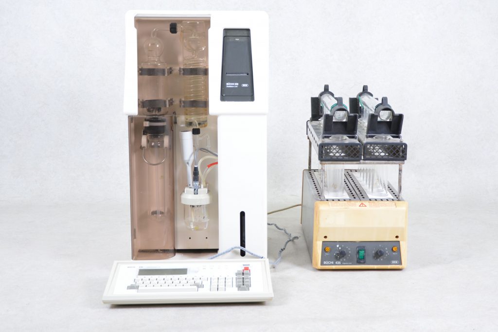Buchi Systeem voor Kjeldahl stikstof bepaling Gemini BV