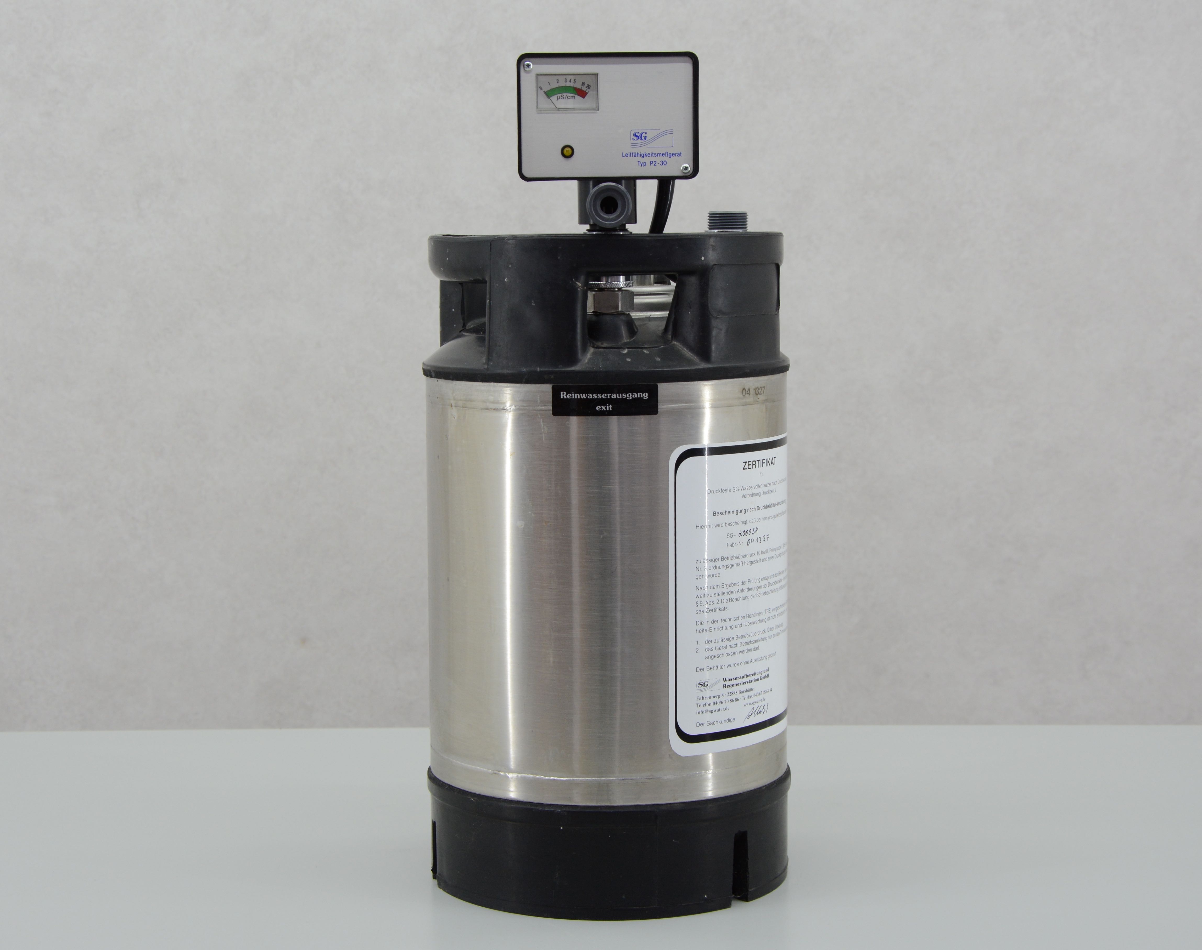 Evoqua SG2000 SK demiwaterpatroon Gemini BV