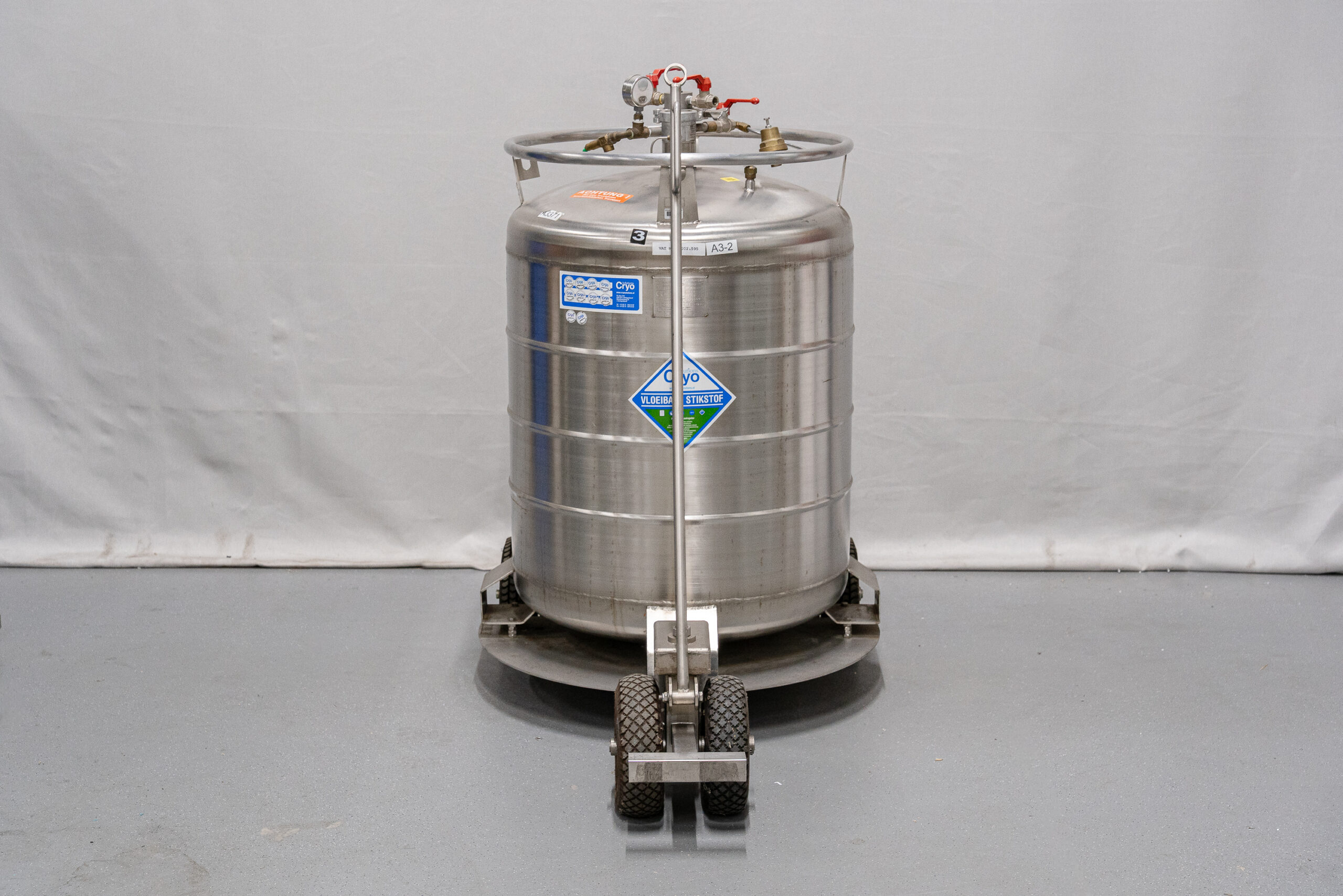 Cryogene Schort Lage Temperatuur Beschermende Schort, Vloeibare Stikstof Beschermende Lage Temperatuur Weerstand Arbeid Veiligheid Werk Schort, Blauw, Eén maat